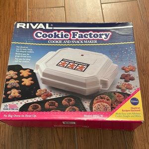 Vintage Rival Cookie Factory - Cookie and Snack Maker